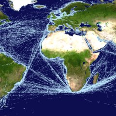 Maritime transport of people and goods. Trade & Transportation